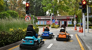 Başkentte miniklere trafik bilinci eğitimi