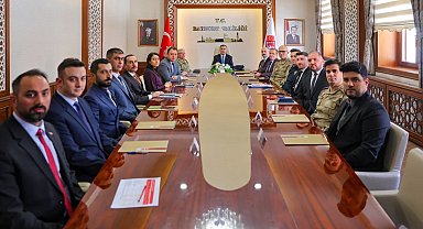 Bayburt'ta asayiş ve güvenlik uygulamaları değerlendirildi