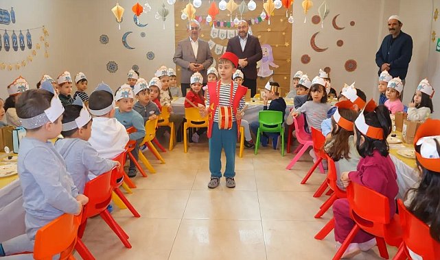Bayburt'ta minikler çocuk iftarında ramazan sevincini yaşadı