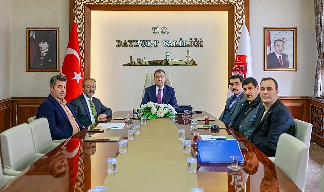 Bayburt'ta sanayi yatırımları değerlendirildi