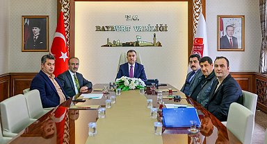 Bayburt'ta sanayi yatırımları değerlendirildi