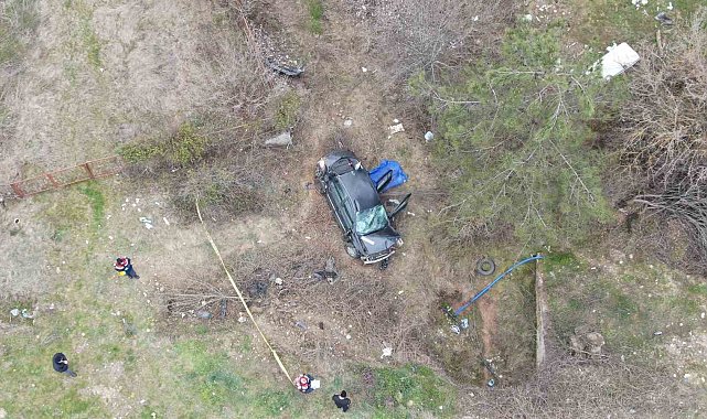 Bayram tatili yolunda feci kaza: 1 ölü, 4 yaralı
