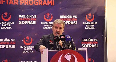 BBP Genel Başkanı Destici: "İşledikleri açık bir savaş suçudur ve mutlaka Trump da Netanyahu da yargılanmalıdır"