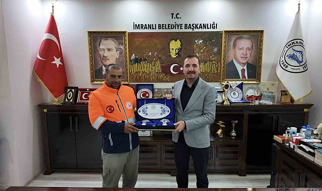 Belediye personeli haraketiyle yürekleri ısıttı