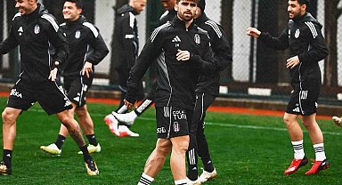 Beşiktaş, Fenerbahçe maçı hazırlıklarını sürdürdü