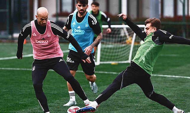Beşiktaş, Fenerbahçe maçı hazırlıklarını sürdürdü