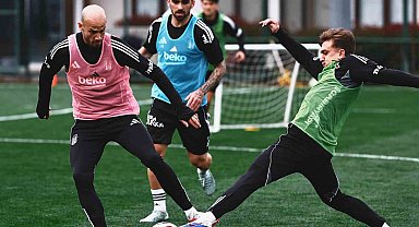 Beşiktaş, Fenerbahçe maçı hazırlıklarını sürdürdü