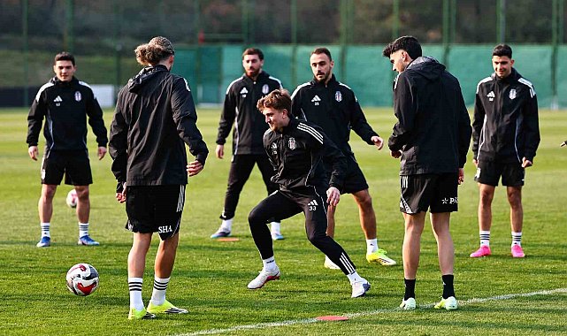 Beşiktaş, Galatasaray maçı hazırlıklarını tamamladı