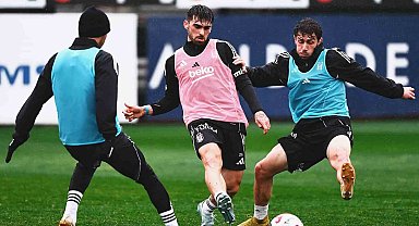 Beşiktaş, günü iki antrenmanla tamamladı