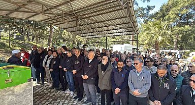 Beton mikserinin çarptığı iş insanı son yolculuğuna uğurlandı