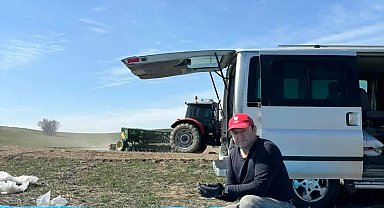 Beypazarı'nda çörek otu ekimi başladı