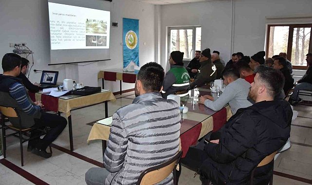 Beyşehir'de orman yangınlarına karşı müdahale eğitimi verildi
