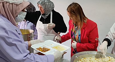 Bilecik Pazaryeri'nde 400 öğrenci aynı sofrada buluştu