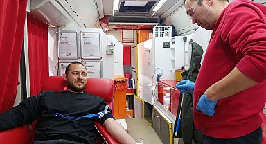 Bilecik Pazaryeri'nde kan bağışına yoğun ilgi