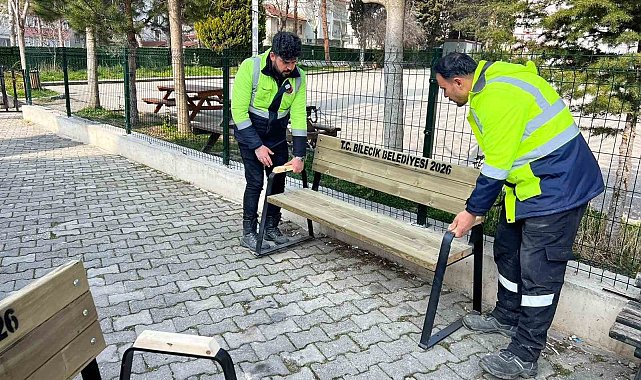 Bilecik'te bahar hazırlıkları başladı