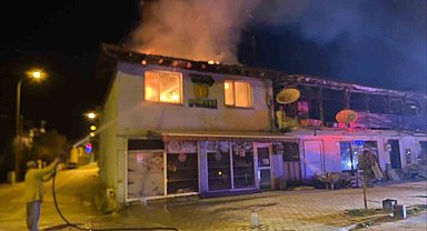 Bilecik'te çıkan yangında ev kullanılamaz hale geldi