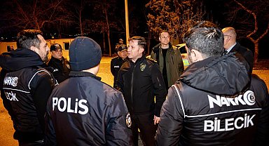 Bilecik'te huzur uygulaması: 11 aranan şahıs yakalandı