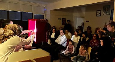 Bilecik'te özel ihtiyaçlı bireyler için Karagöz ve Hacivat gösterisi