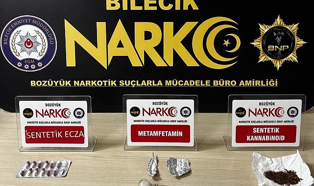 Bilecik'te uyuşturucu operasyonu: 3 şüpheli yakalandı