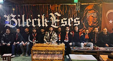 Bilecik'te yaşayan Eskişehirspor taraftarları iftarda bir araya geldi