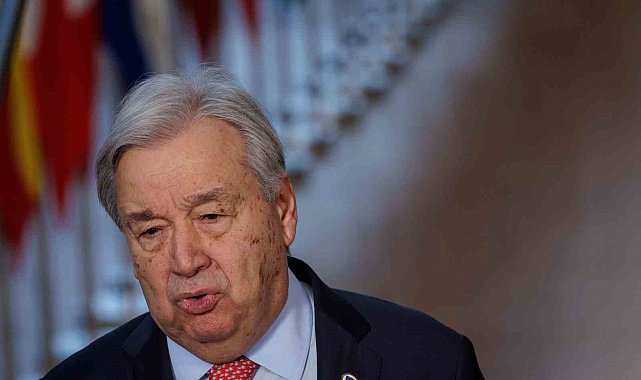 BM Genel Sekreteri Guterres: "ABD ve İsrail'in İran'a karşı yürüttüğü savaşı sona erdirmesinin zamanı geldi"
