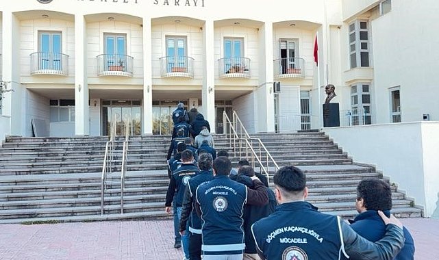 Bodrum'da göçmen kaçakçılığına 9 tutuklama