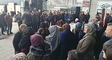 Bolu'da Şevval umresi için 25 kişilik kafile dualarla uğurlandı