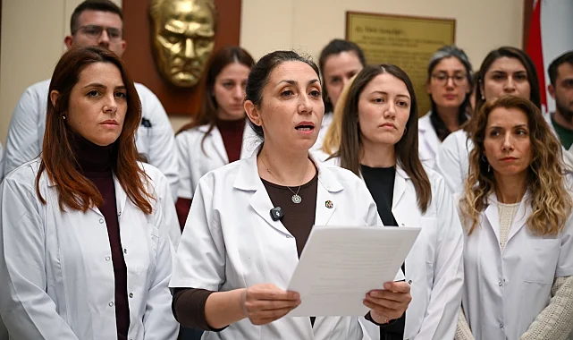 Bornova'da BELGEM öğretmenlerinden şiddete isyan