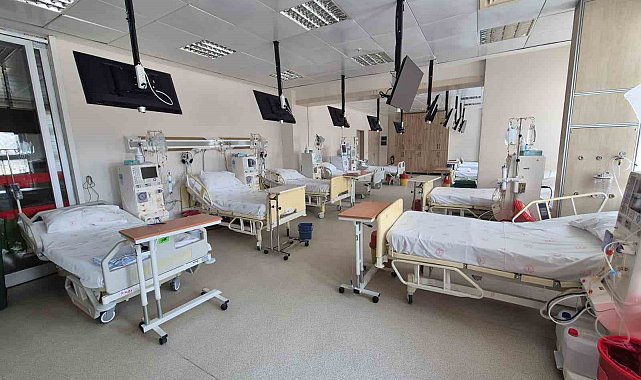 Bozkır Devlet Hastanesi Diyaliz Ünitesi'nin kapasitesi artırıldı