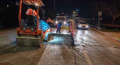 Bu belediye millet uykudayken çalışıyor