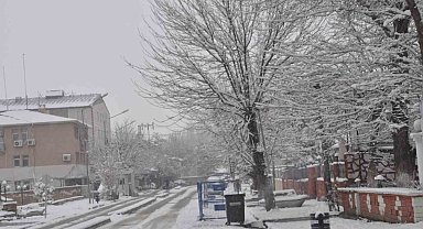 Bulanık Mart ayında beyaz büründü