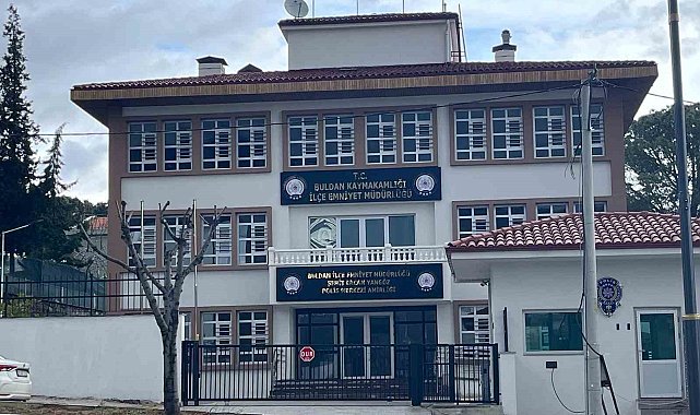 Buldan'da emniyeti yeni binasına taşındı