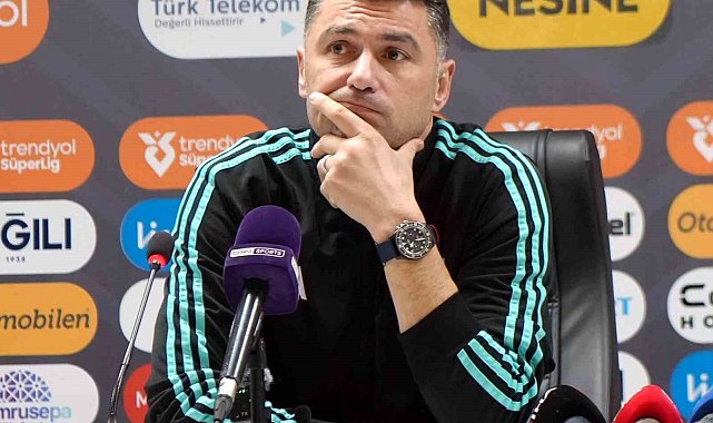 Burak Yılmaz: "Kötü oynayarak 1 puan aldık"