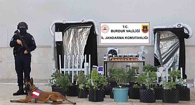 Burdur'da evi uyuşturucu imalathanesine çeviren şüpheli tutuklandı
