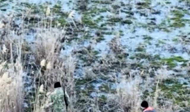 Burdur'da kaçak avcılar drondan kaçamadı