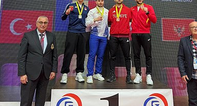 Bursa Büyükşehirli karateci Balkan üçüncüsü oldu