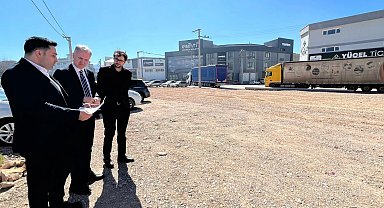 Bursa İnegöl'de sanayi bölgesindeki otopark alanları artıyor