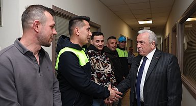 Bursa Nilüfer'de geleneksel bayramlaşma