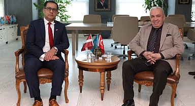 Bursa Nilüfer'e Letonya Büyükelçisi'nden ziyaret