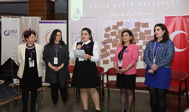 Bursa Osmangazi'de kadın çalıştayı ile geleceğe yön verildi