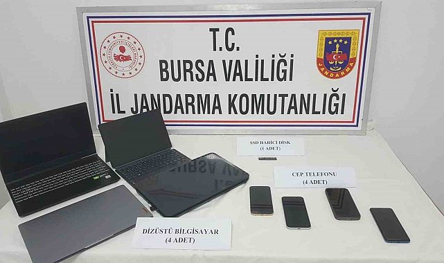 Bursa'da Jandarmadan milyonluk bahis vurgununa darbe, 4 kişi yakalandı