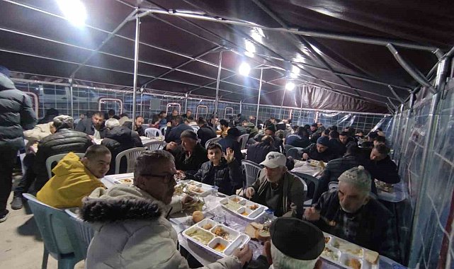 Bursa'nın dağ ilçesinde büyük ramazan dayanışması