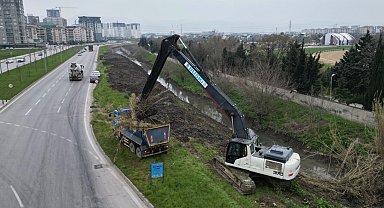 Bursa'da Ayafatma Deresi'nde kapsamlı temizlik