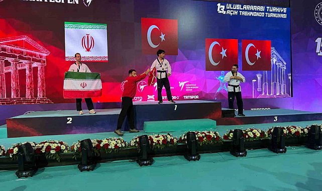 Bursalı sporcu Uğur Tuzlu, Turkish Open Taekwondo Turnuvası'nda şampiyon oldu