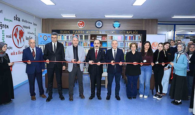 BUÜ'de Türk Tarih Kurumu 100. Yıl Kitaplığı kuruldu