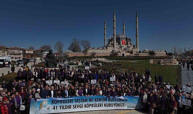 Büyükçekmeceli kadınlar geleneksel Ramazan gezisinde Edirne'de buluştu