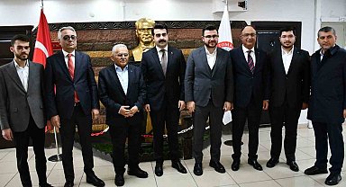 Büyükkılıç ve Okandan'dan Tomarza'ya ziyaret