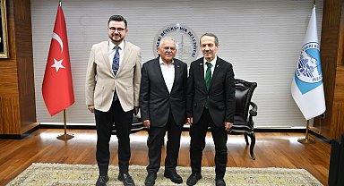 Büyükkılıç, Wushu Kung Fu Federasyonu Başkanı Akyüz ve heyetini ağırladı