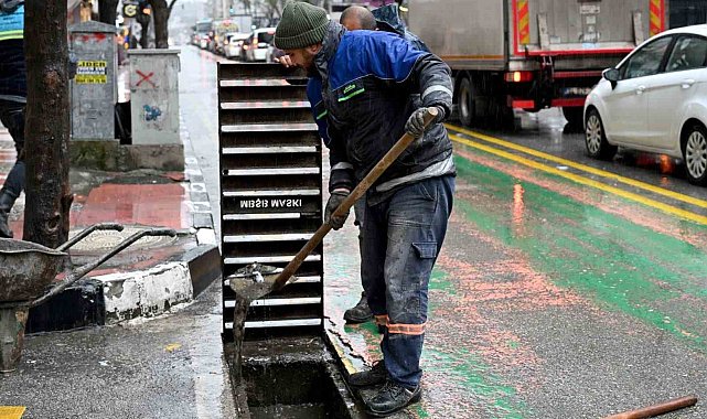 Büyükşehir ve MASKİ yağışa karşı teyakkuzda