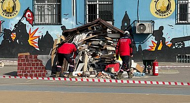 ÇAK-TİM ekiplerinden okullarda kurtarma tatbikatı